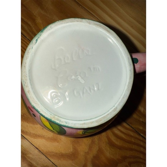 Vintage Bella Casa by Ganz Stackable Teapot Set Hand Painted Floral ceramic - Picture 4 of 5